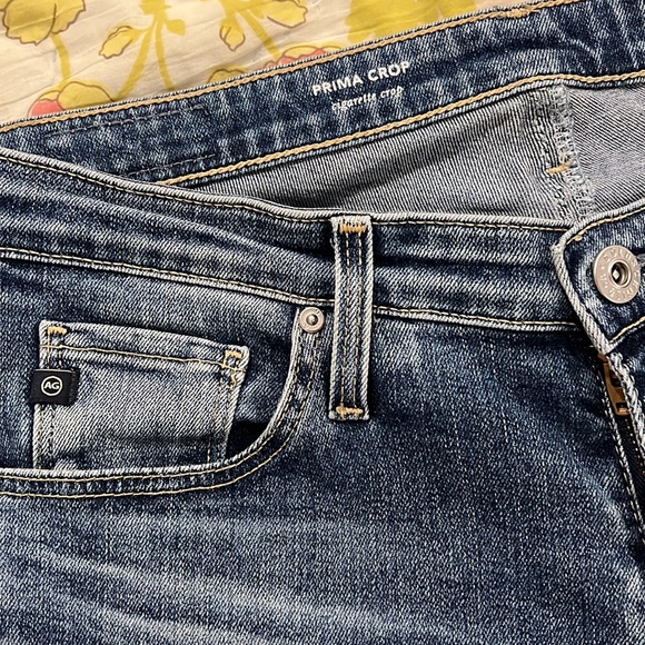 π HOST PICK! π AG Prima Crop Cigarette Crop Jeans, size 27 - Picture 5 of 8